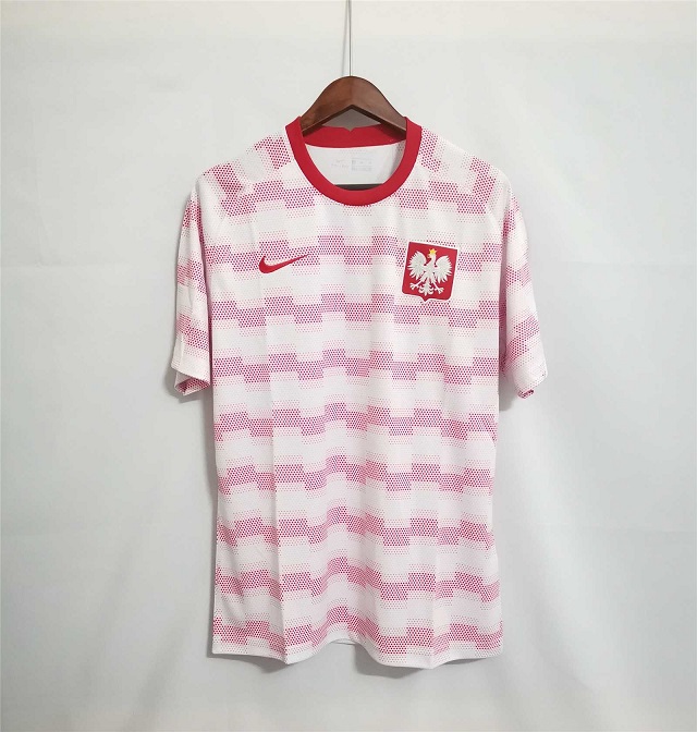 a Quality Poland 21 22 White Red Training Jersey Wholesale Soccer Jerseys Football Shirts Nba Jerseys Shoes Soccer Jacket Tracksuits
