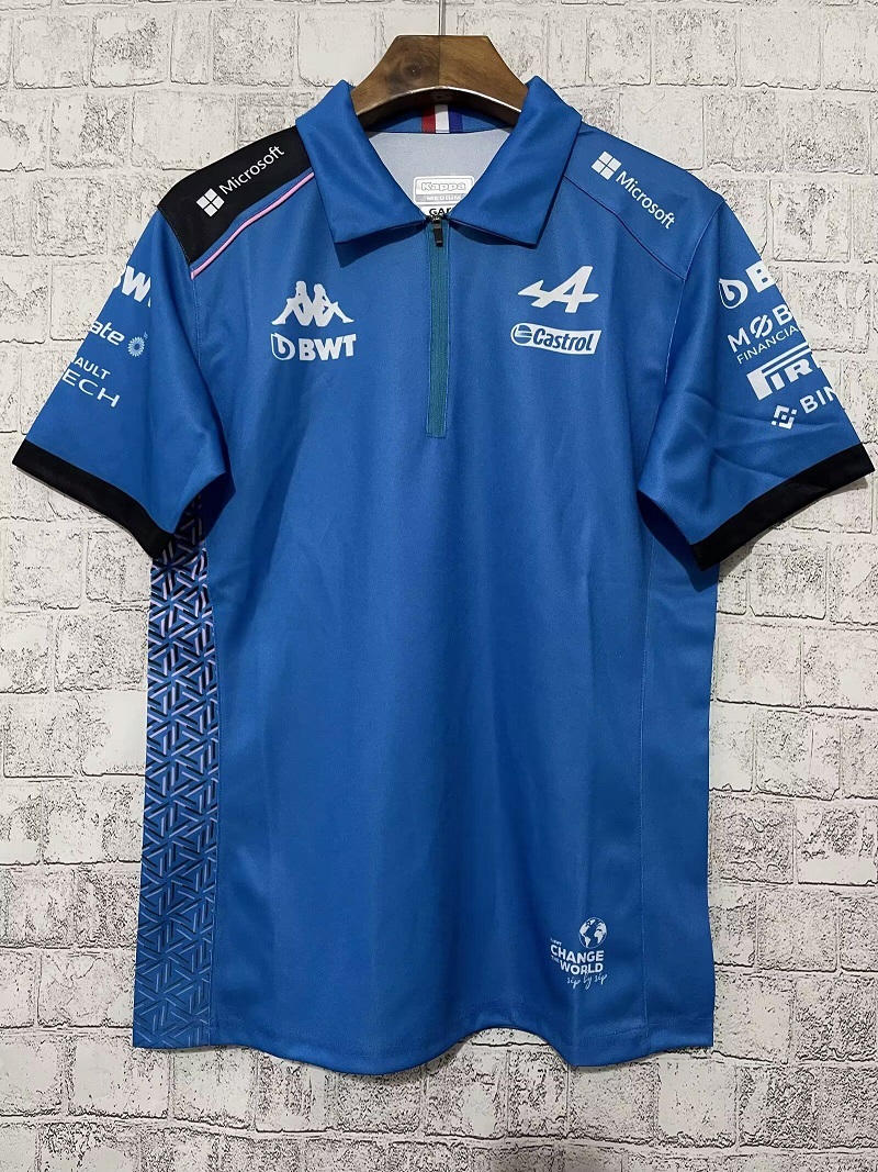 Alpine F1 Team Polo Shirt Blue 2023