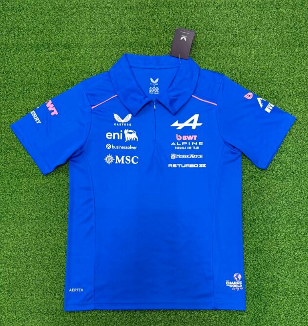 Alpine F1 Team Polo Shirt Blue 2026
