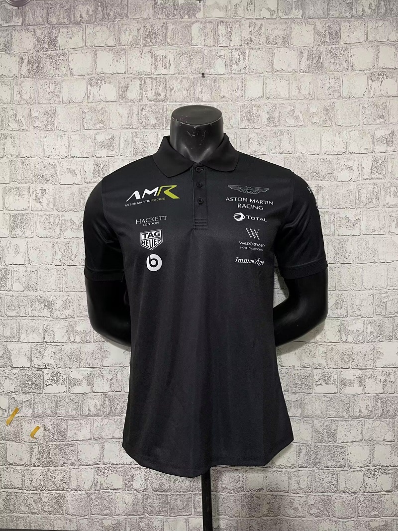Aston Martin Aramco Cognizant F1 Racing Team Black Polo 2023