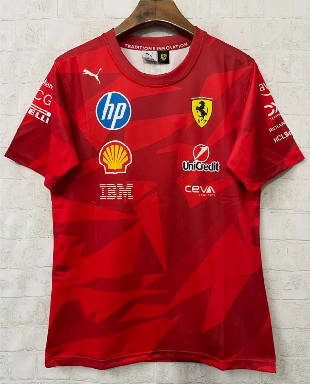 Ferrari F1 Racing Team Red Shirt 2025