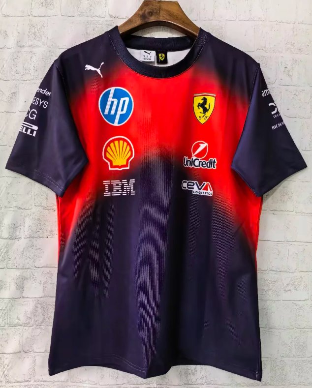 Ferrari F1 Racing Team Red Purple Shirt 2026