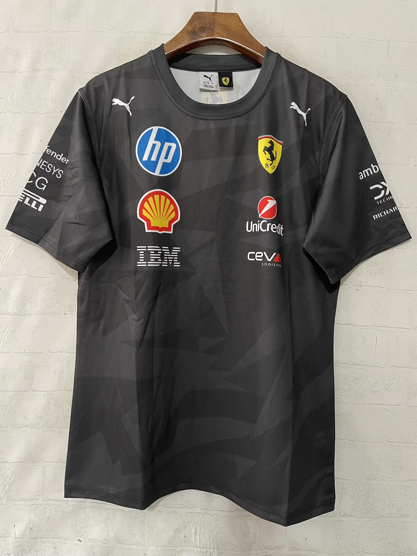 Ferrari F1 Racing Team Black Shirt 2026