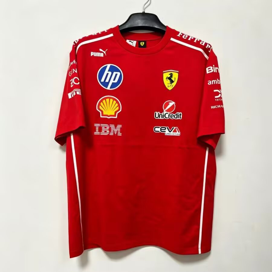 Ferrari F1 Racing Team Red T-Shirt 2026