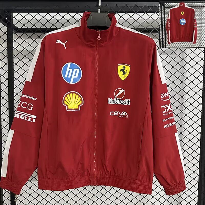 Men's Scuderia Ferrari Team Wind Coat 2025