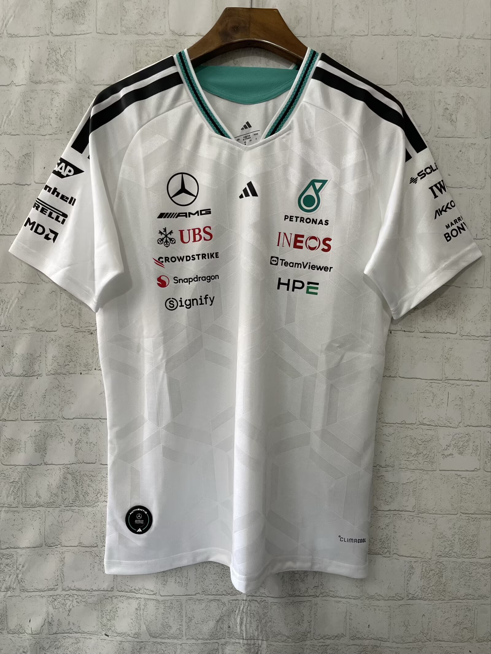 Mercedes AMG Petronas F1 Racing White Team T-Shirt - 2026