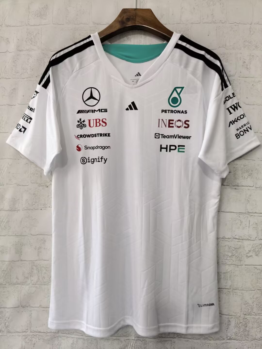 Mercedes AMG Petronas F1 Racing White T-Shirt - 2026