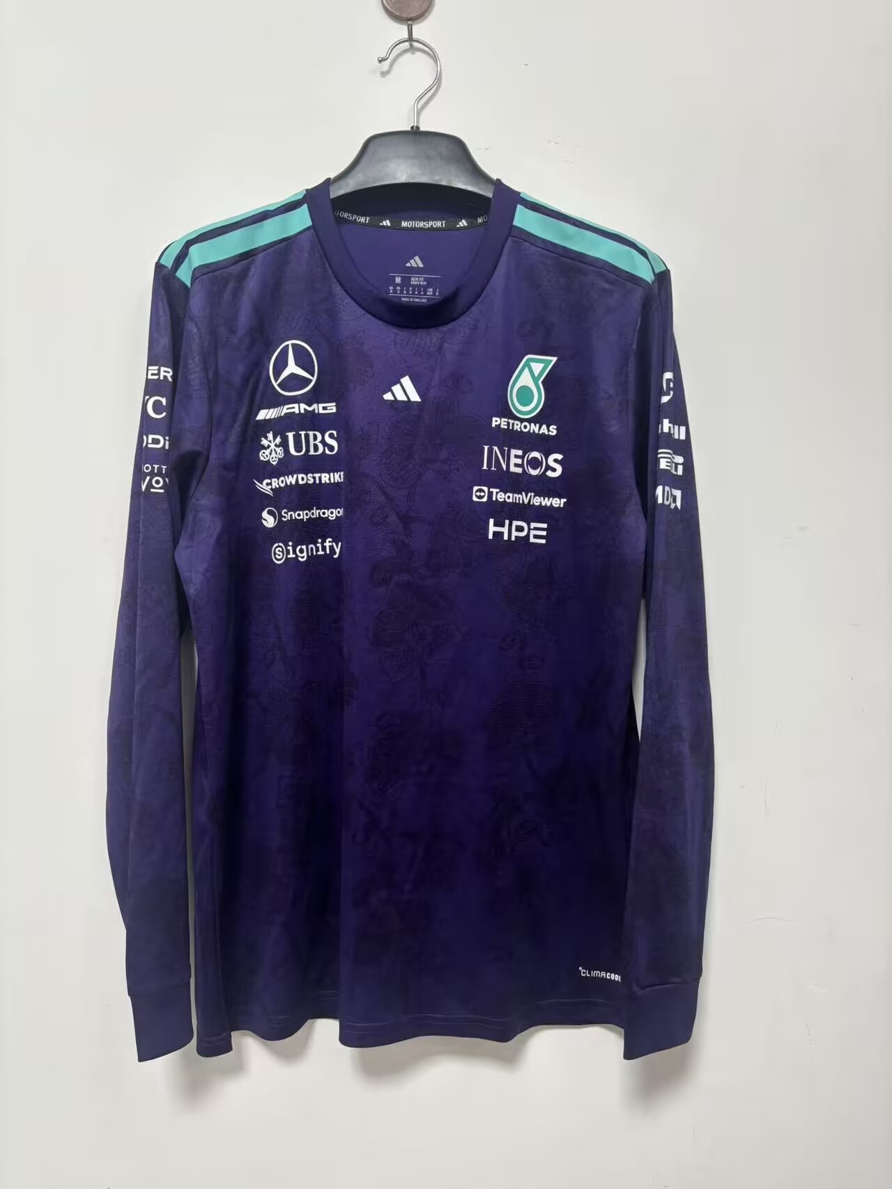 Mercedes AMG Petronas F1 Racing Purple Long T-Shirt - 2026