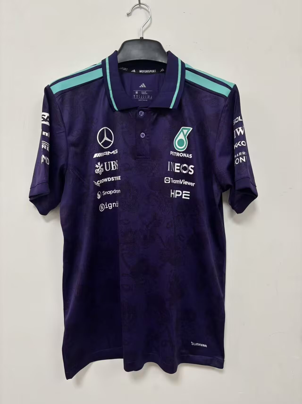 Mercedes AMG Petronas F1 Racing Team Purple Polo - 2026