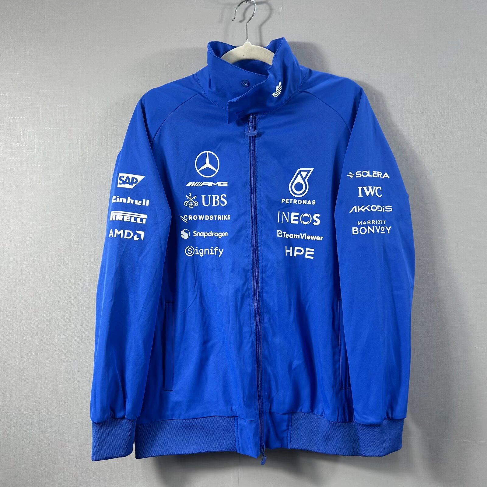 Mercedes F1 Racing Team Blue Windcoat 2026