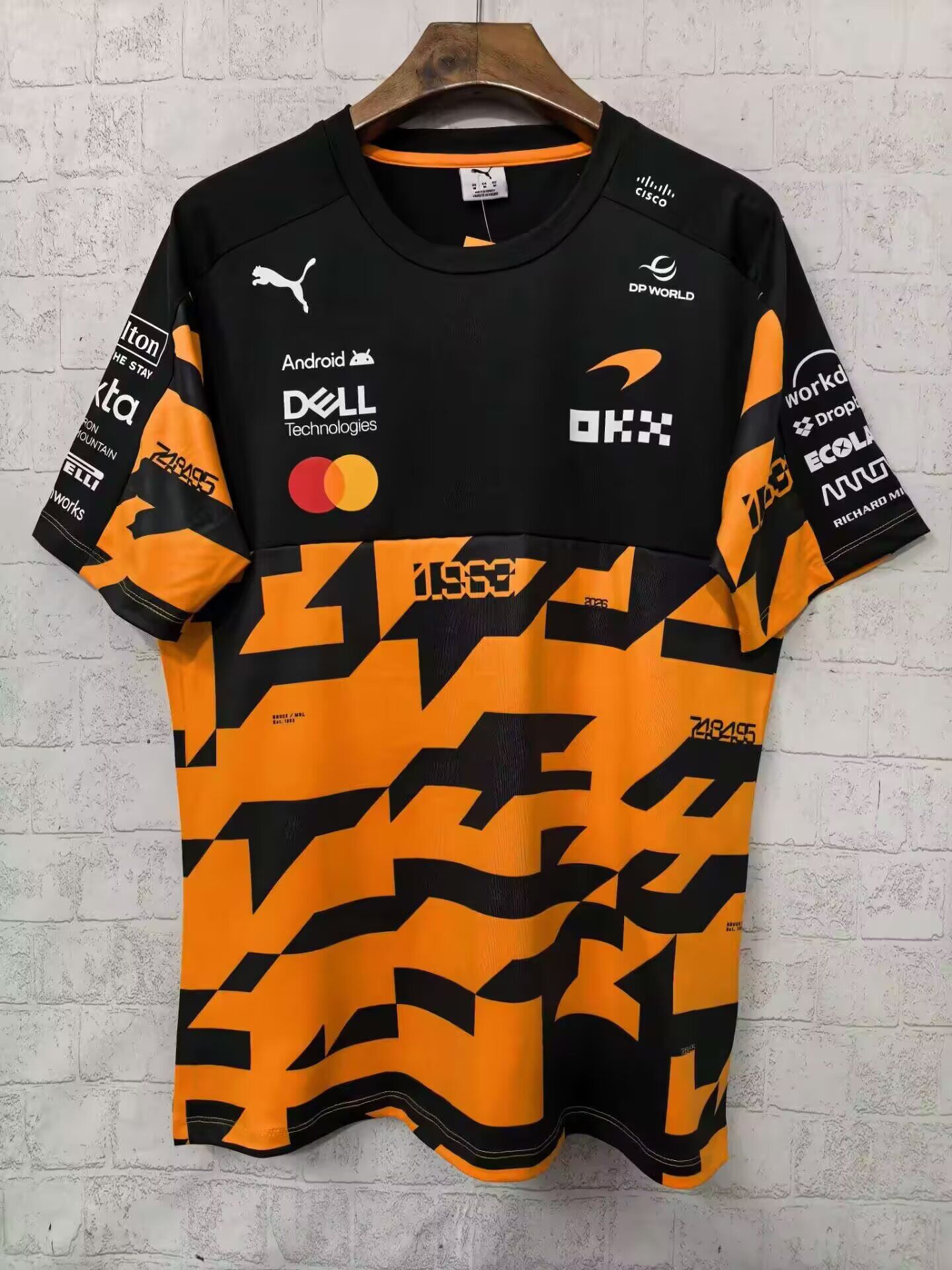 McLaren F1 Racing Black/Yellow T-Shirt 2026