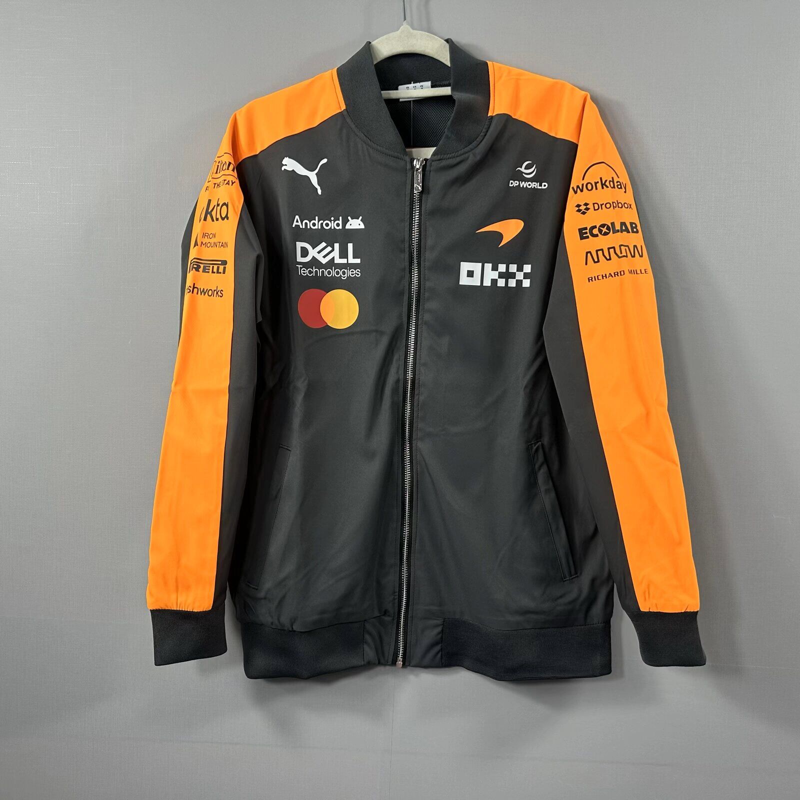 McLaren F1 Racing Team Black Windcoat 2026