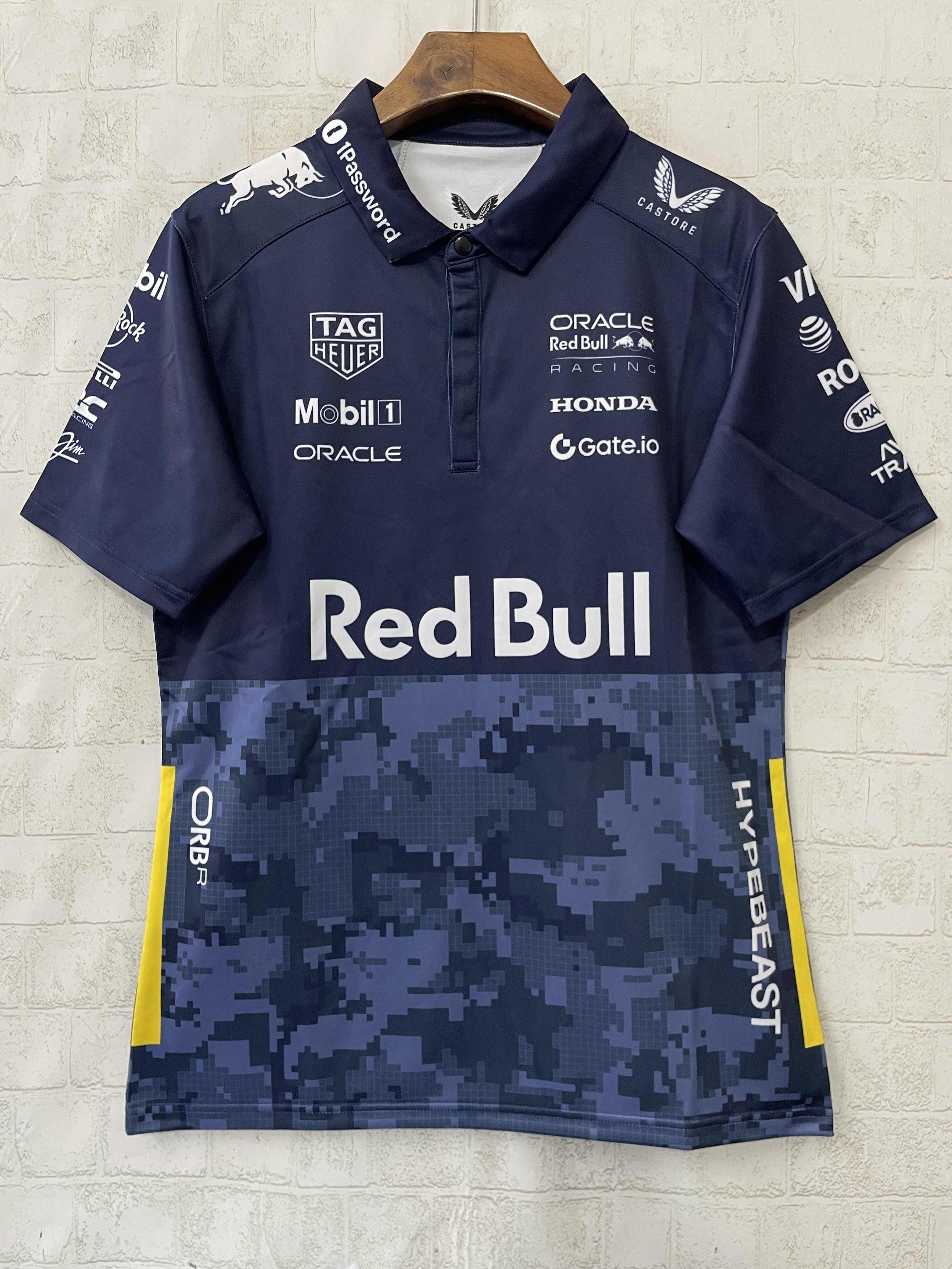 Oracle Red Bull F1 Racing Team Dark Blue Polo 2025