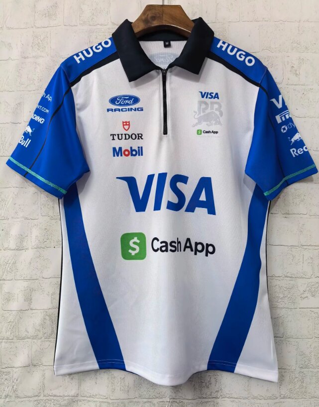 Oracle Red Bull F1 Racing Team White Polo Shirt 2026